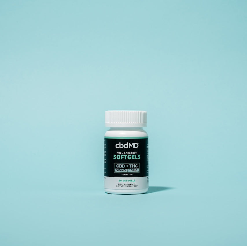 cbdMD Full Spectrum CBD Softgels