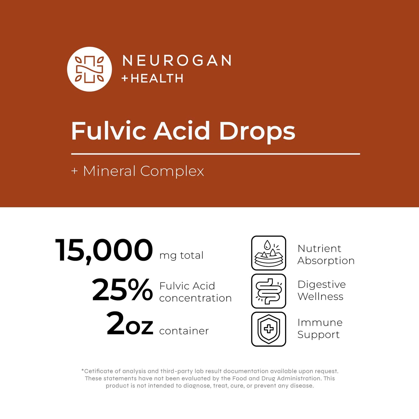 Neurogan Health Fulvic Acid Drops
