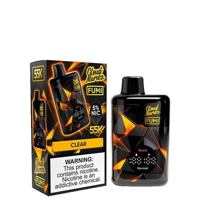 Fumi x Cloud Nurdz 55K Clear Disposable 55000 Puffs