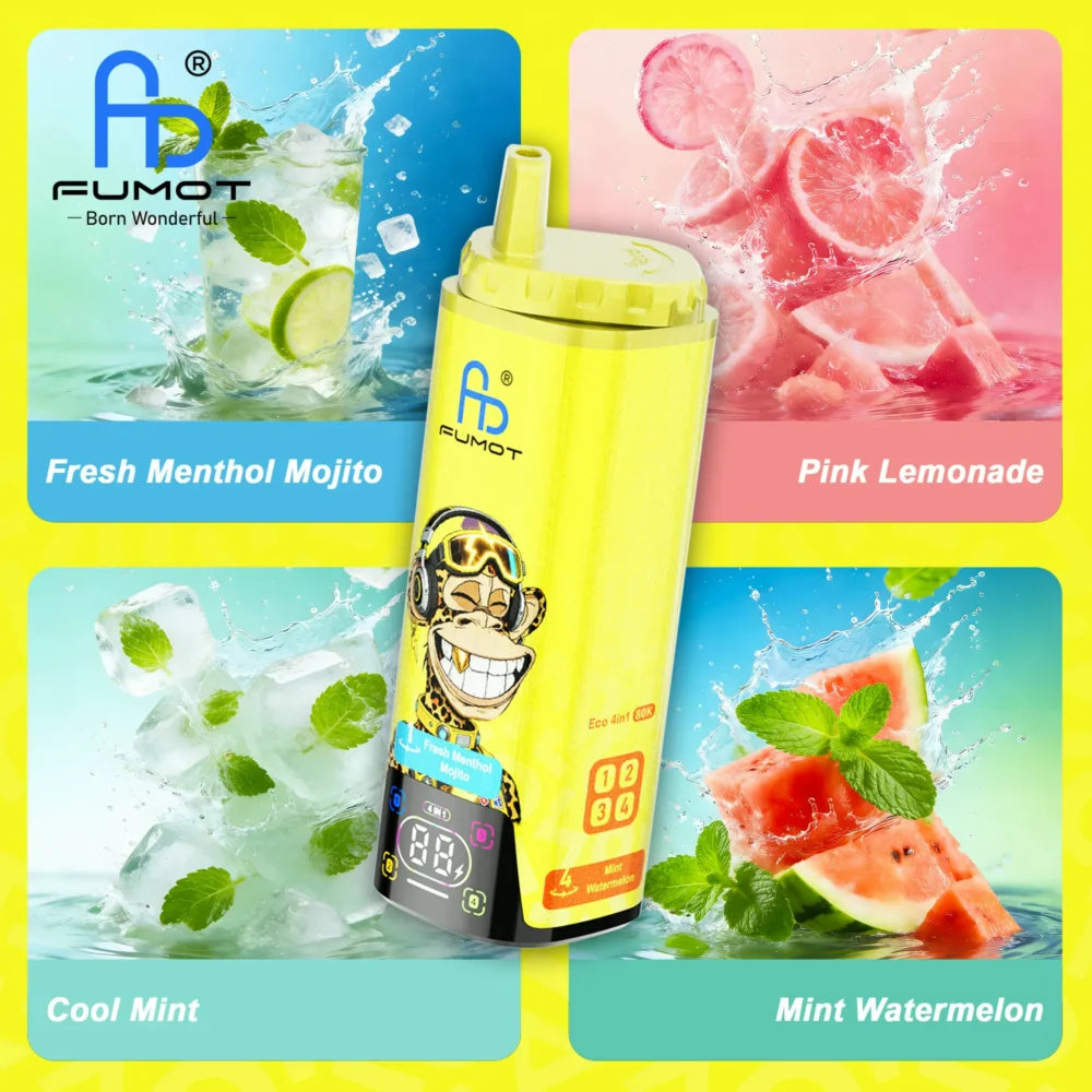 Fumot Eco 4-in-1 80K Disposable Vape 2%
