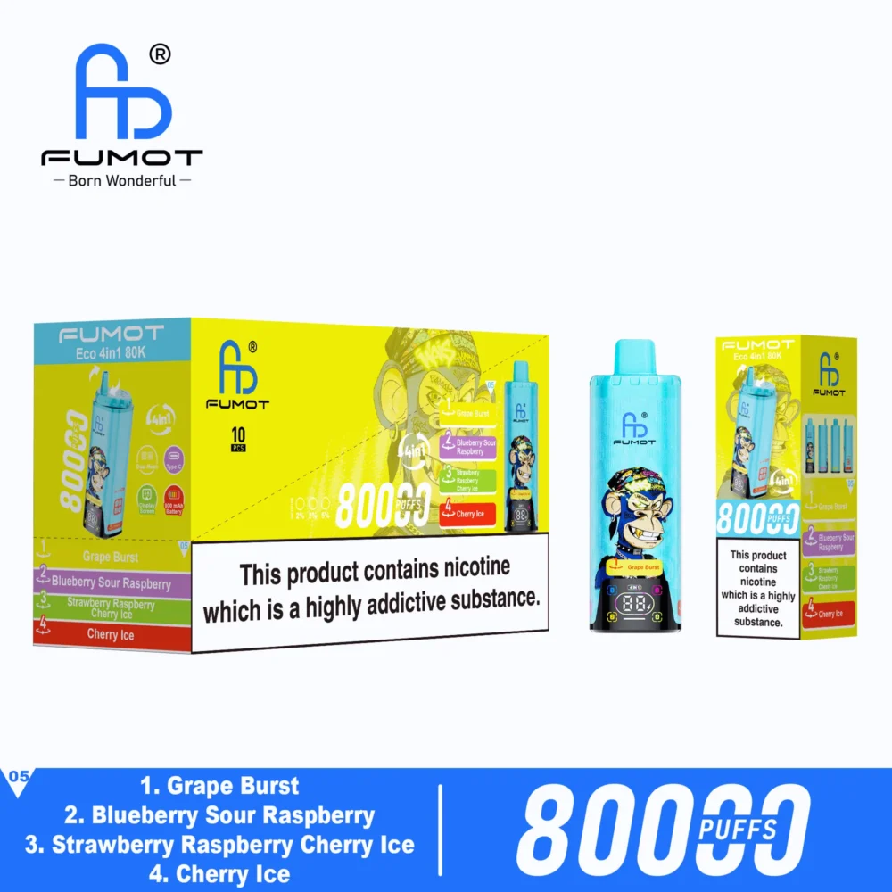 Fumot Eco 4-in-1 80K Disposable Vape 2%