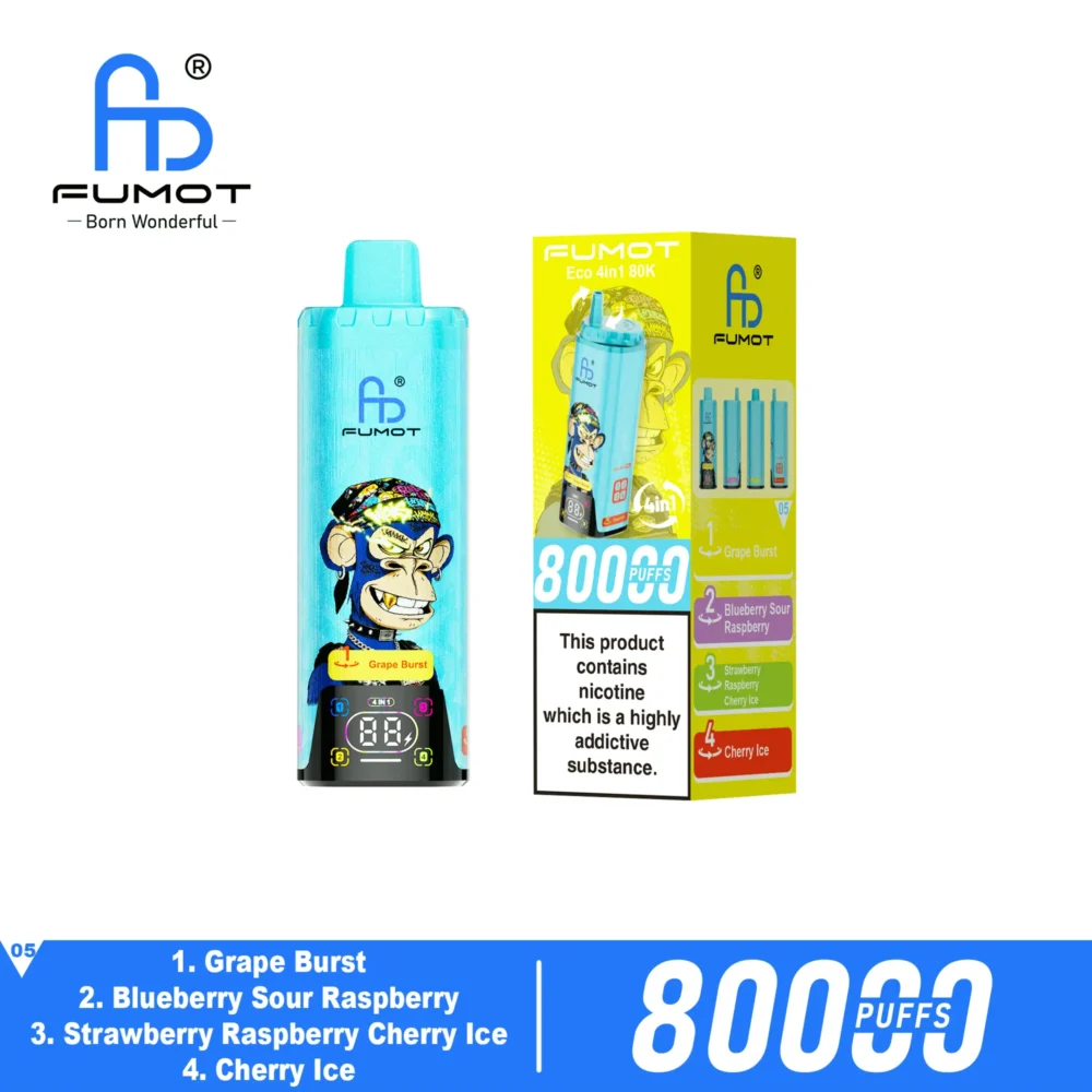 Fumot Eco 4-in-1 80K Disposable Vape 2%
