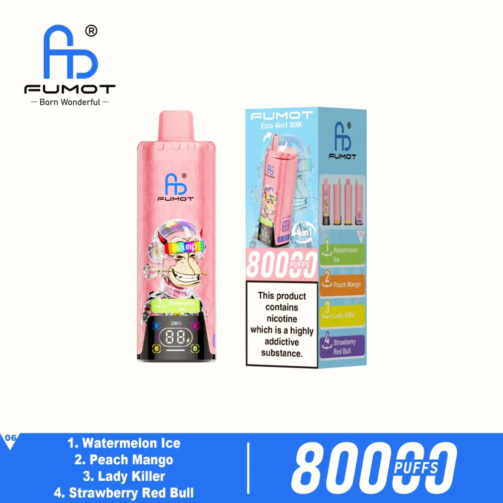 Fumot Eco 4-in-1 80K Disposable Vape 2%