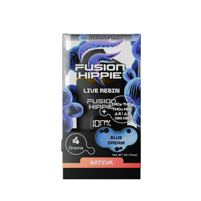 Fusion Hippie Live Resin Iso Blend 4G Disposable vape