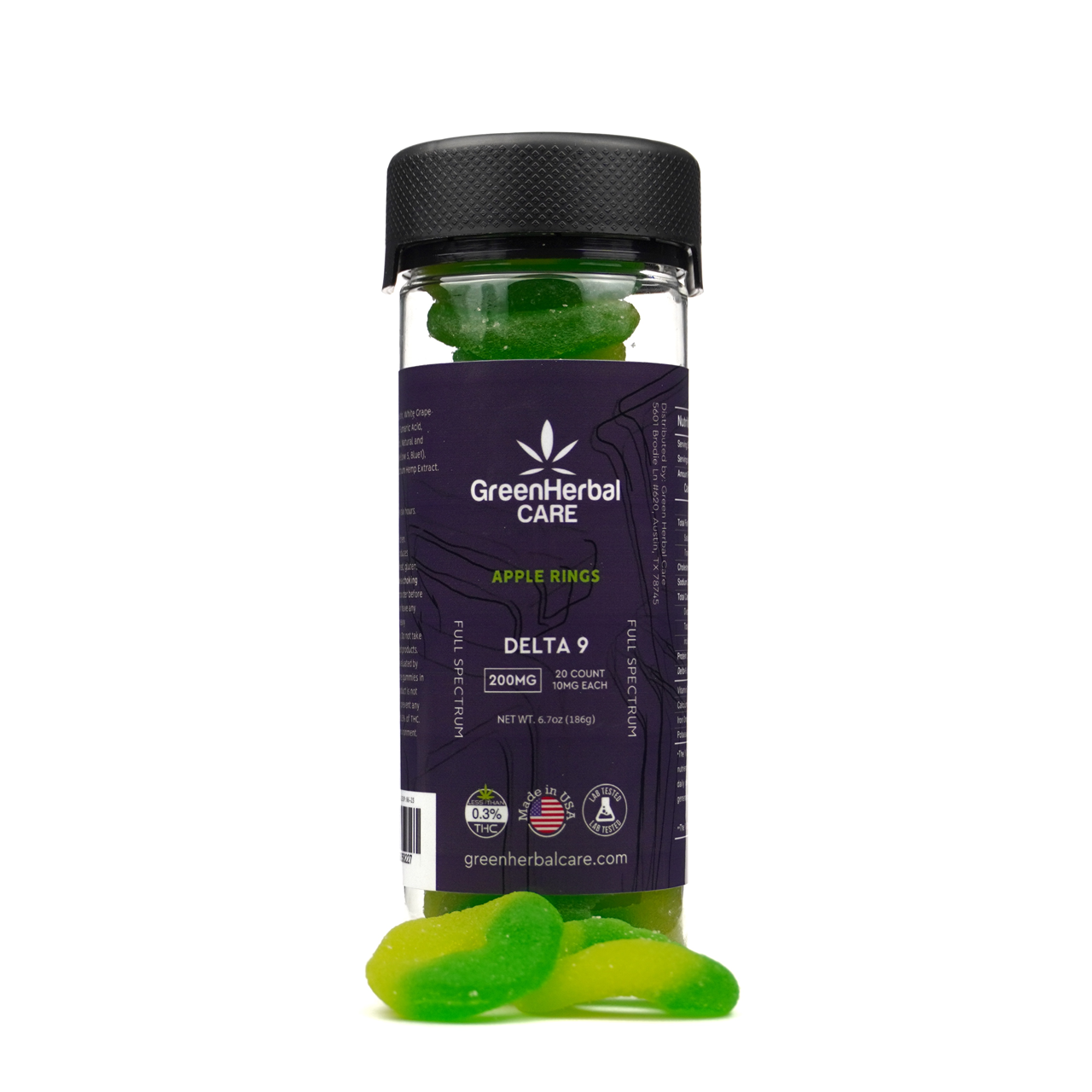 Green Herbal Care GHC Delta-9 THC Gummies Best Sales Price - Edibles