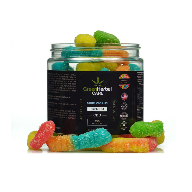 Green Herbal Care GHC Full Spectrum CBD Gummies Best Sales Price - Edibles