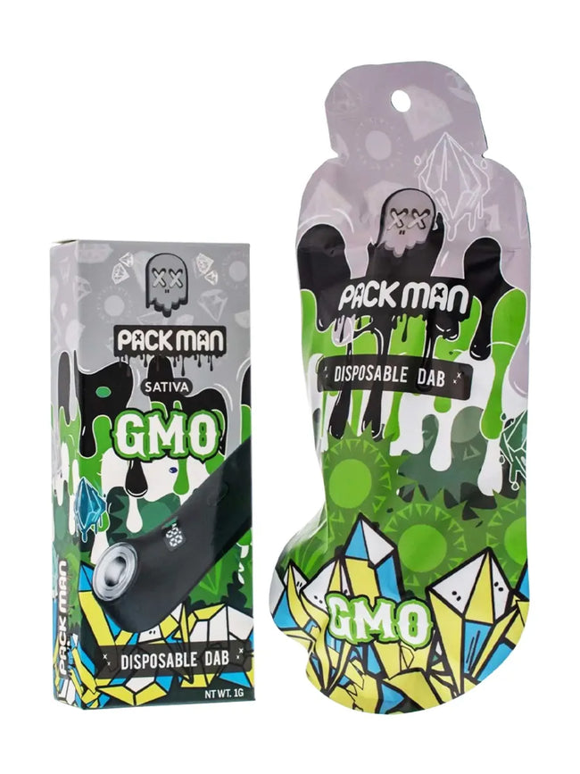GMO Pack Man THCA Disposable Dab 1G