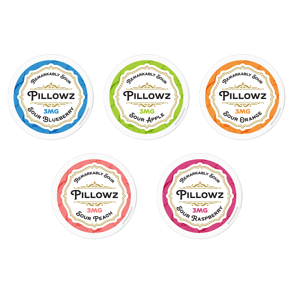 Pillowz TFN Nicotine Pouches (20ct Can)(5-Can Pack)