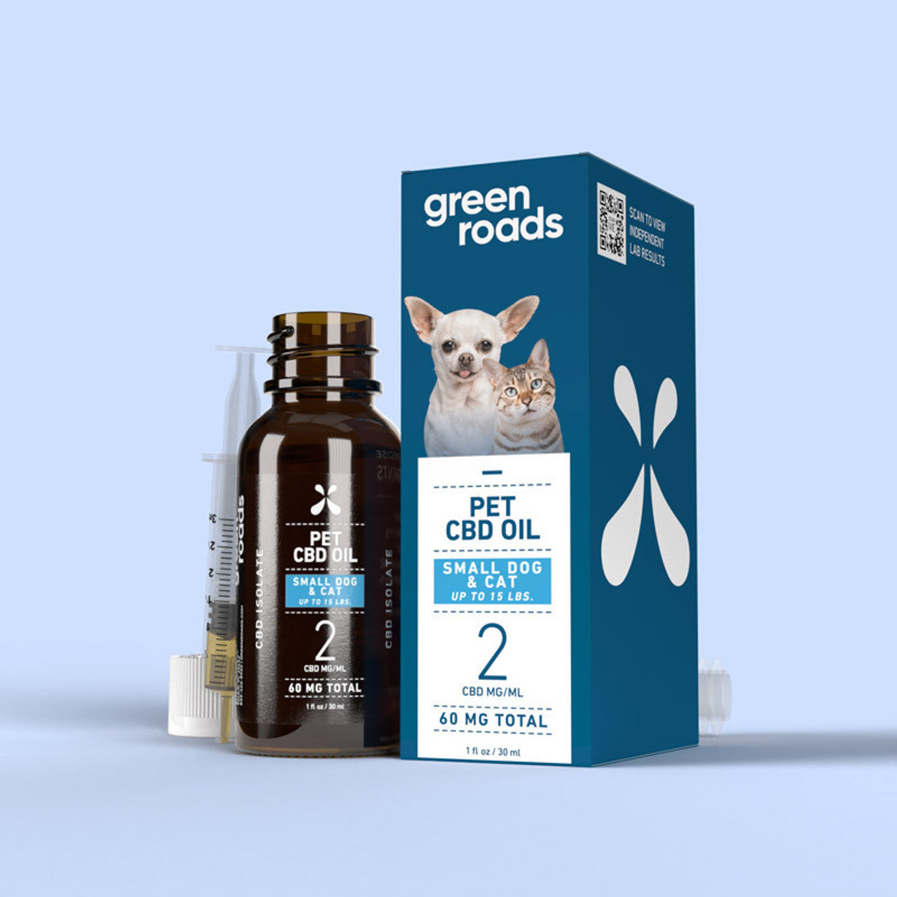 Small Dog & Cat CBD Pet Drops - (30ml) 60mg