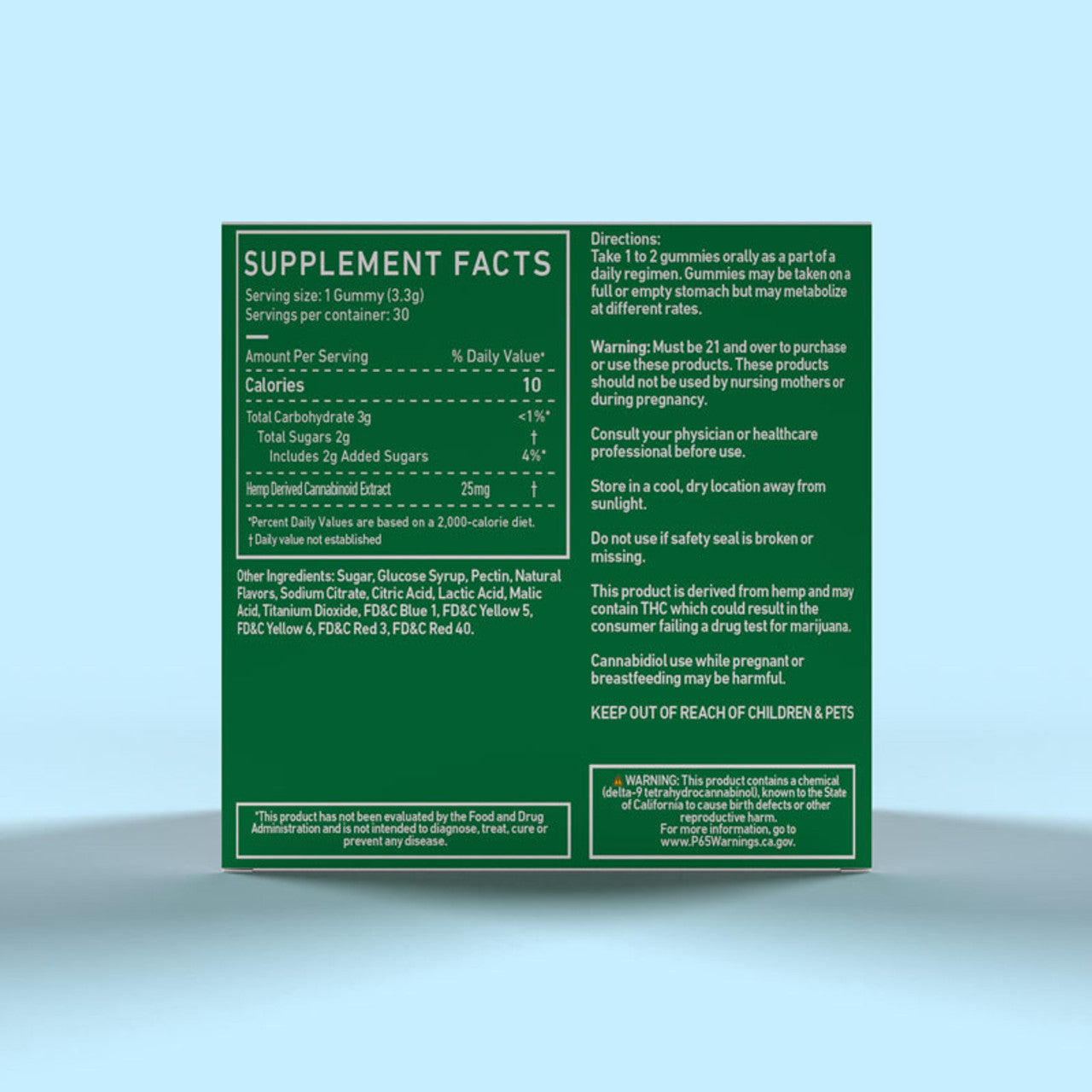 [Green Roads Hot Seller] Extra Strength CBD Relax Berries - (30ct) 750mg