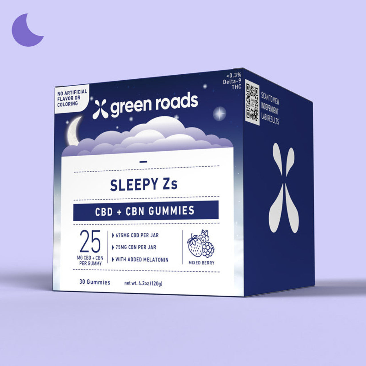 [Green Roads Hot Seller] Sleepy Zs CBD, CBN Gummies - (30ct) 750mg