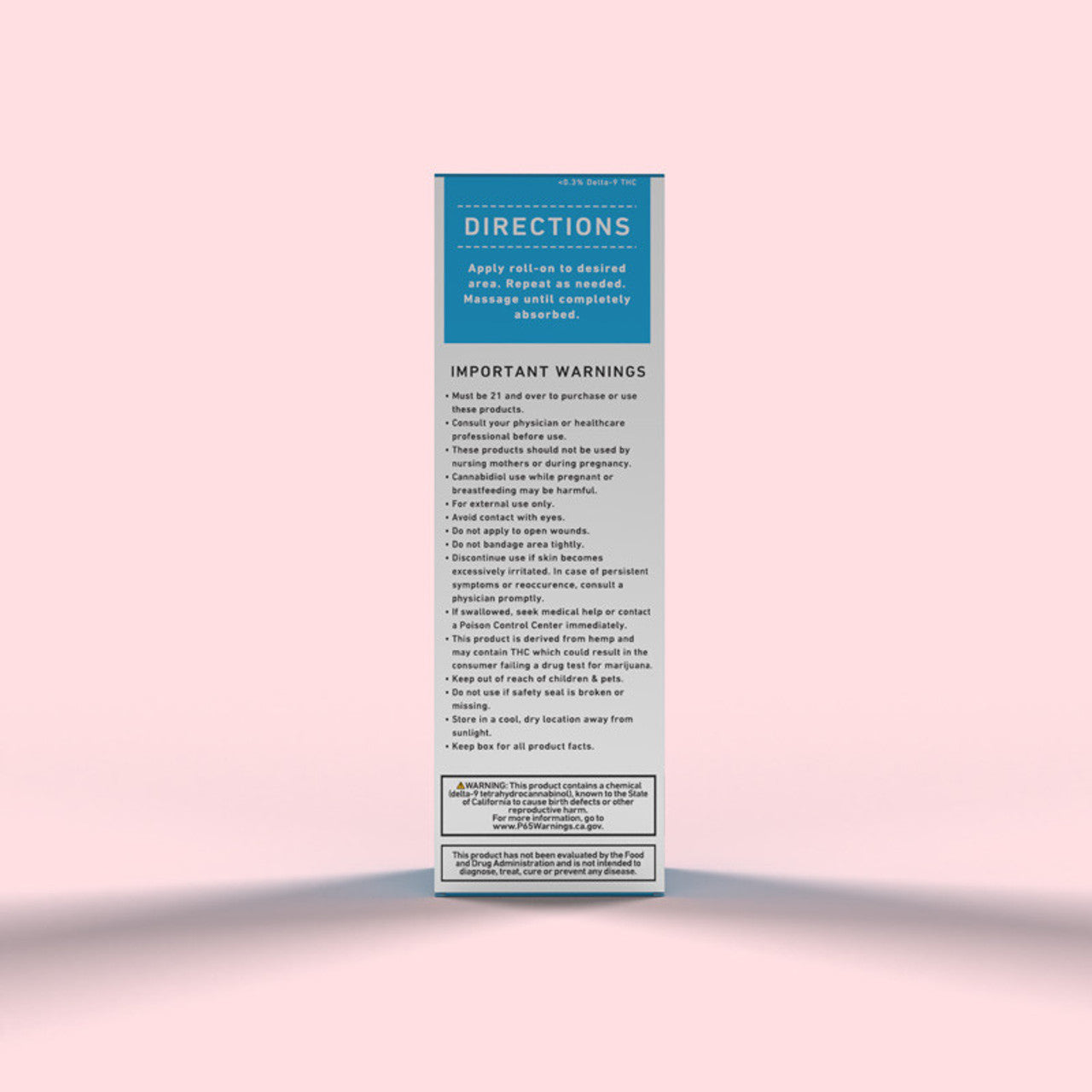 [Green Roads Hot Seller] Cool Relief CBD Roll-On - 750mg (3oz)