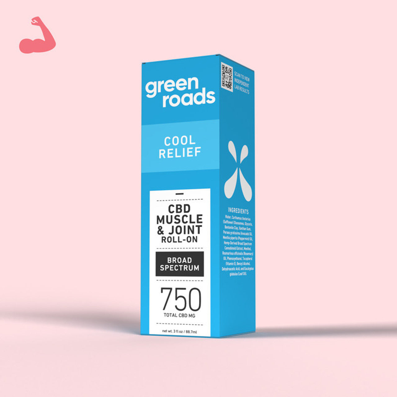 Cool Relief CBD Roll-On - 750mg (3oz) Best Sales Price - Topicals