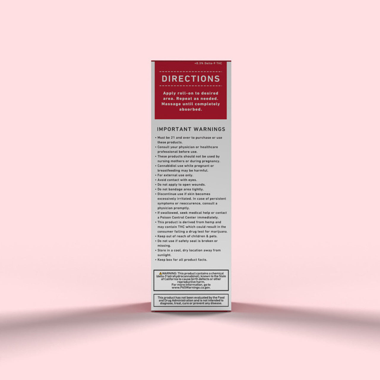 [Green Roads Hot Seller] Heat Relief CBD Roll-On - 750mg (3oz)