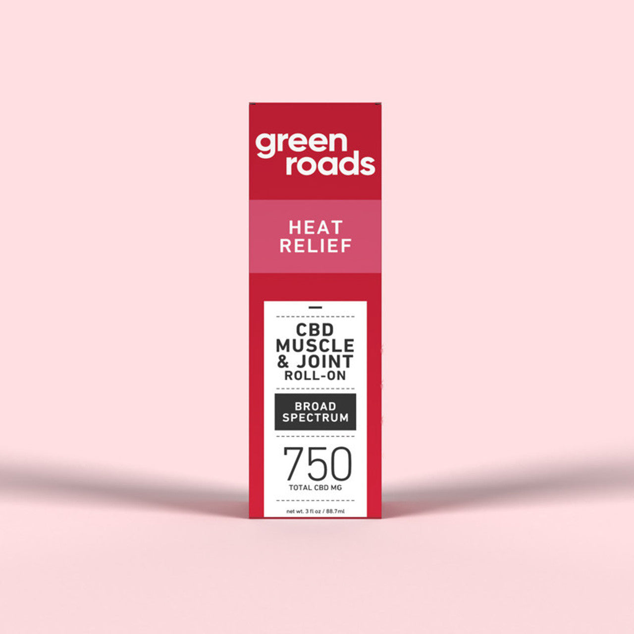 [Green Roads Hot Seller] Heat Relief CBD Roll-On - 750mg (3oz)