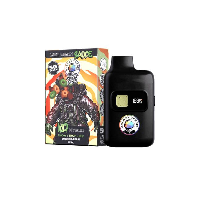 Galaxy Treats Apple Jack Live Resin Disposables