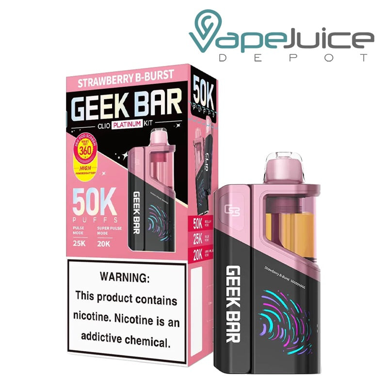 Geek Bar Clio Platinum 50K Disposable Kit