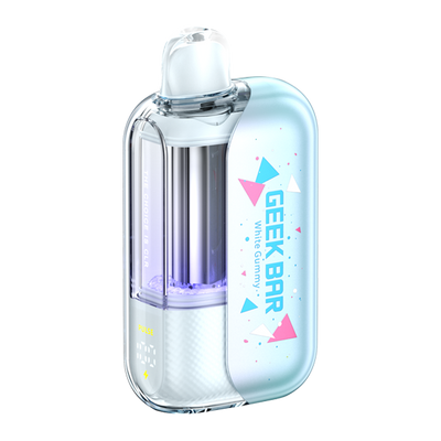 White Gummy GEEK BAR CLR 50K Best Sales Price - Disposables
