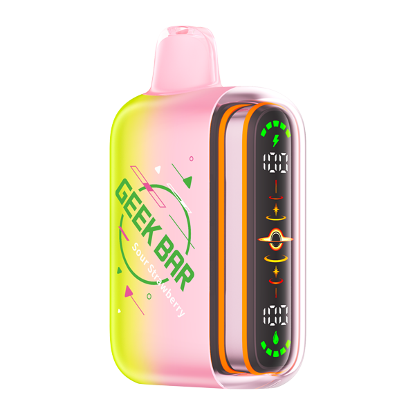 Sour Strawberry GEEK BAR Pulse 2 25K Best Sales Price - Disposables
