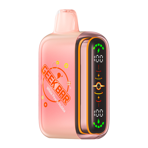 White Peach Hubba Geek Bar Pulse 2
