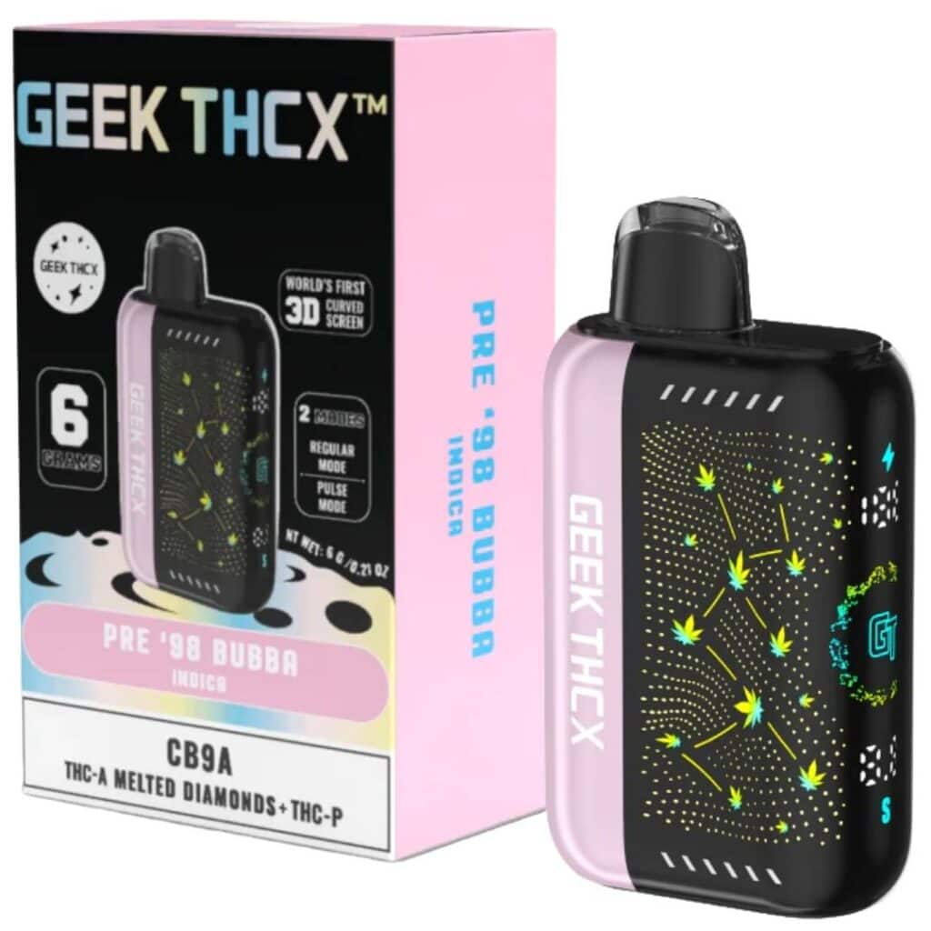 Geek THCX Pulse X CB9A THCa Melted Diamonds Disposable 6g