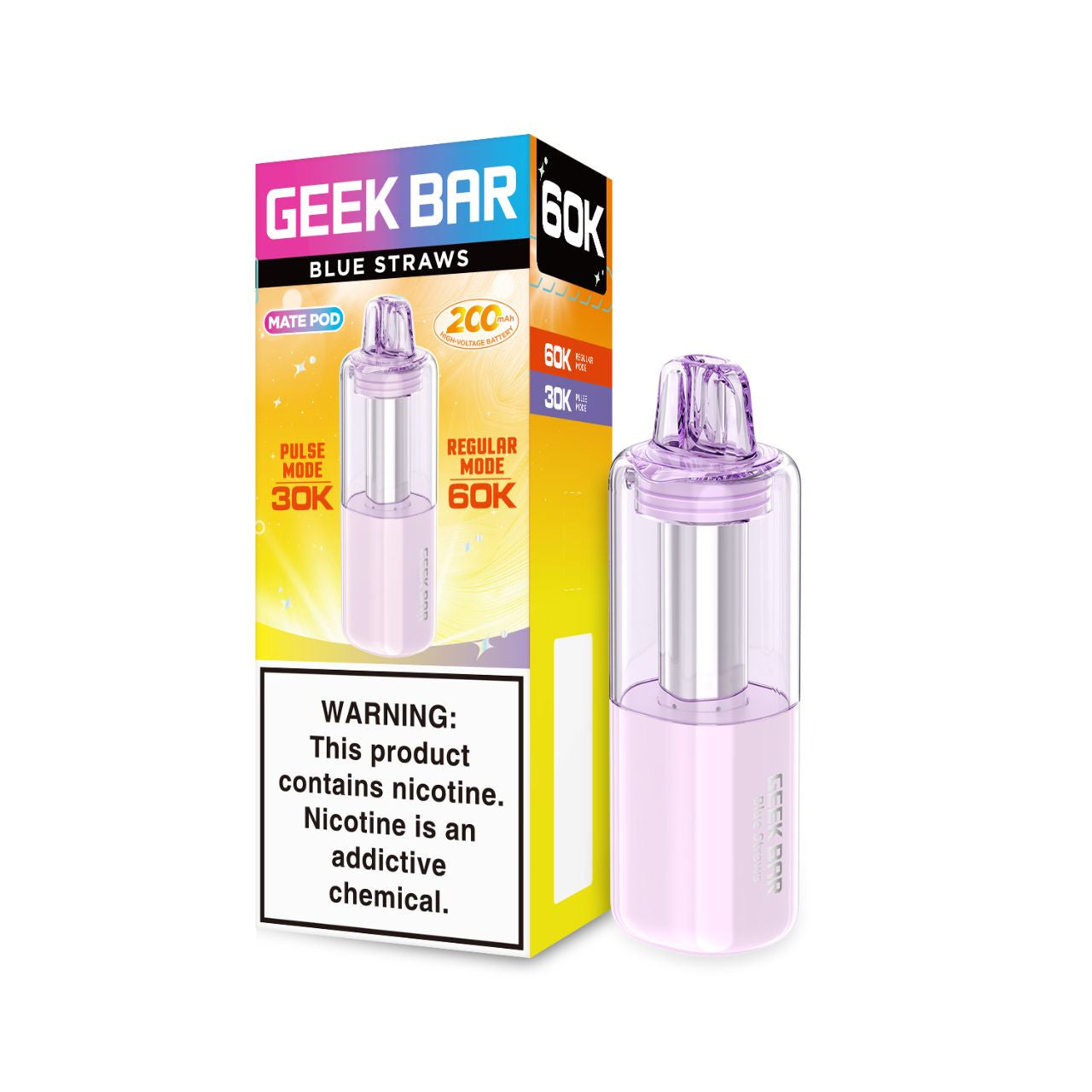 Geek Bar Mate 60K Pre-filled Replacement Pod (Pack of 1)