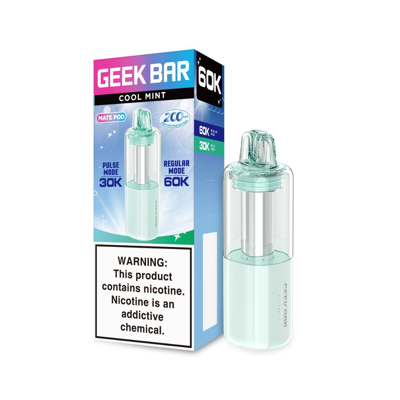 Geek Bar Mate 60K Pre-filled Replacement Pod (Pack of 1)