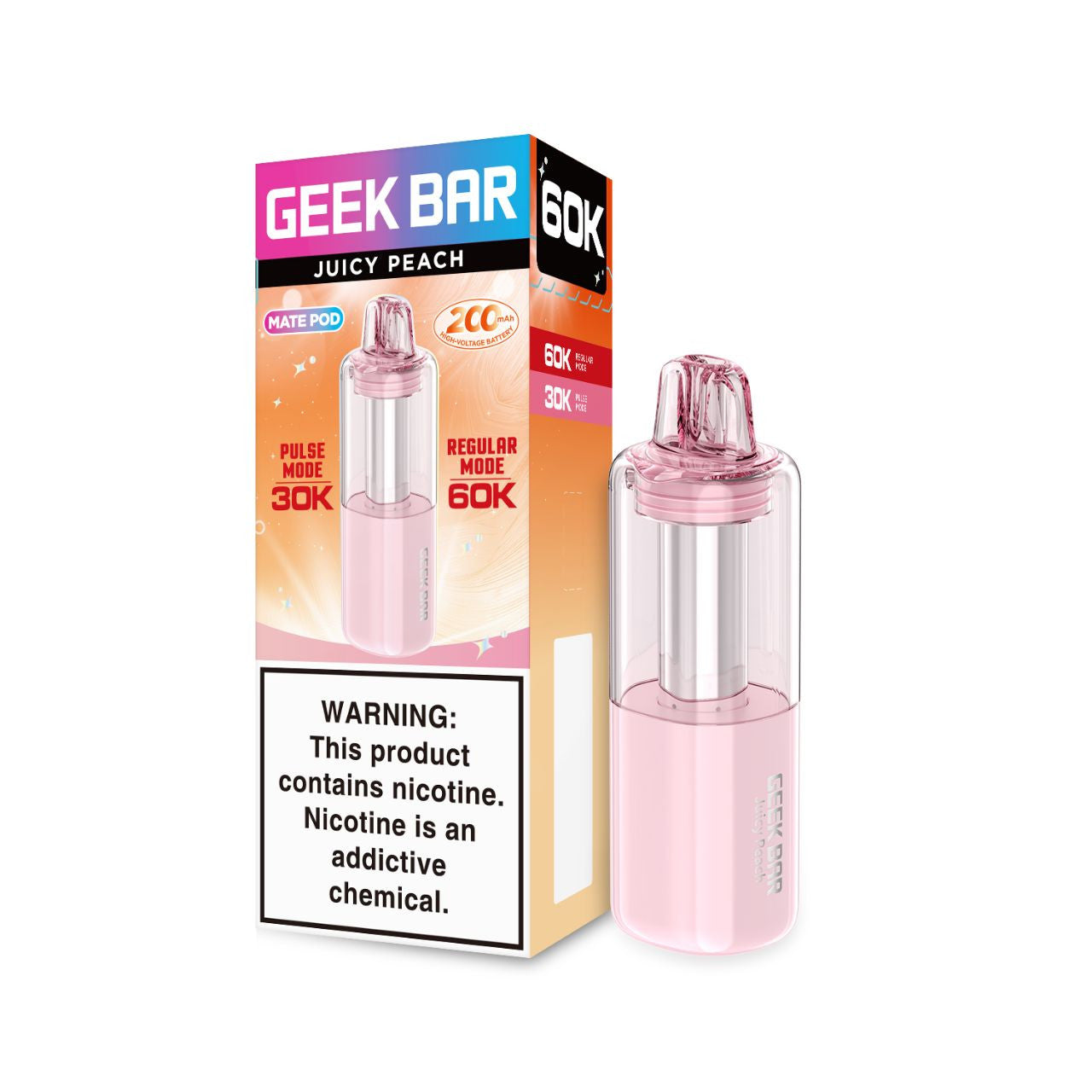Geek Bar Mate 60K Pre-filled Replacement Pod (Pack of 1)