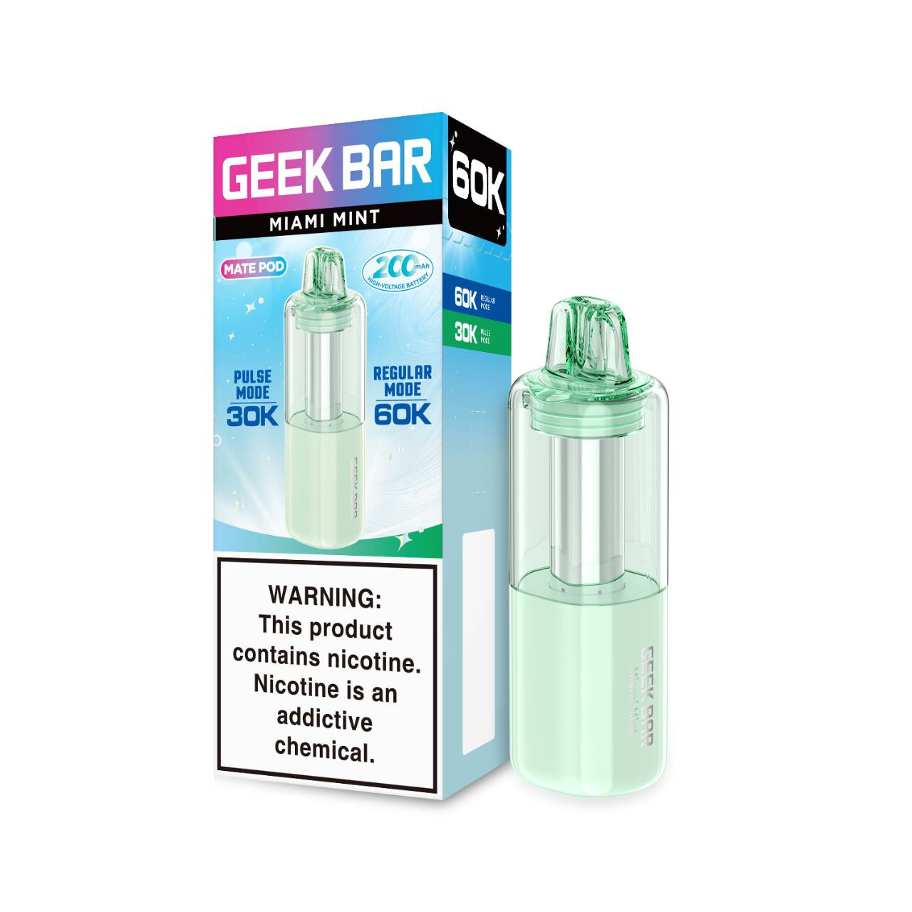Geek Bar Mate 60K Pre-filled Replacement Pod (Pack of 1)