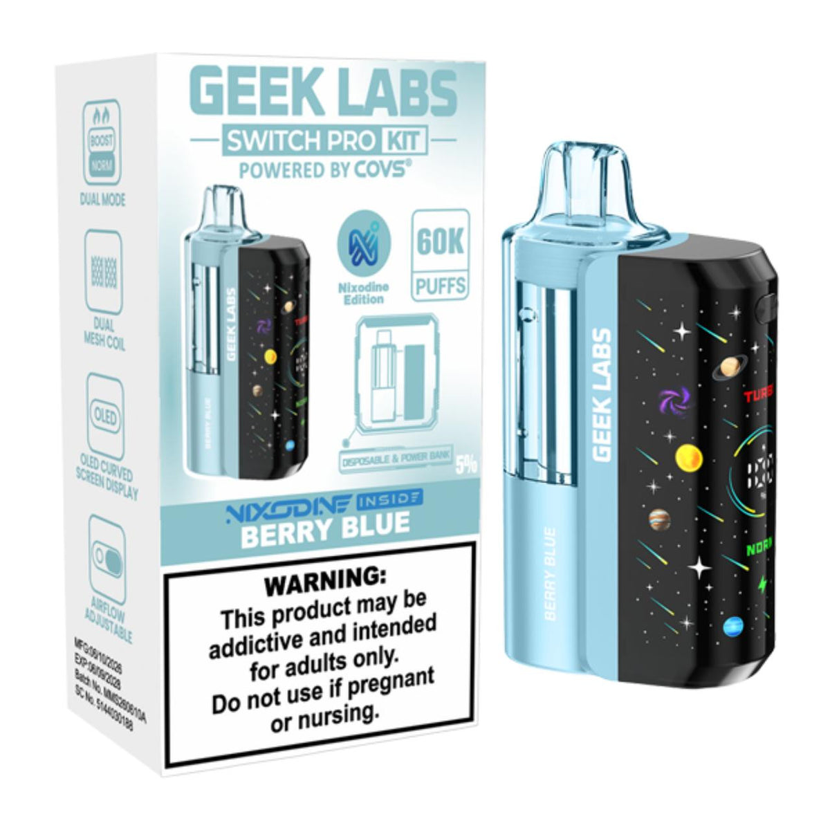 Geek Labs Switch Pro Kit Disposable (60000 Puffs)