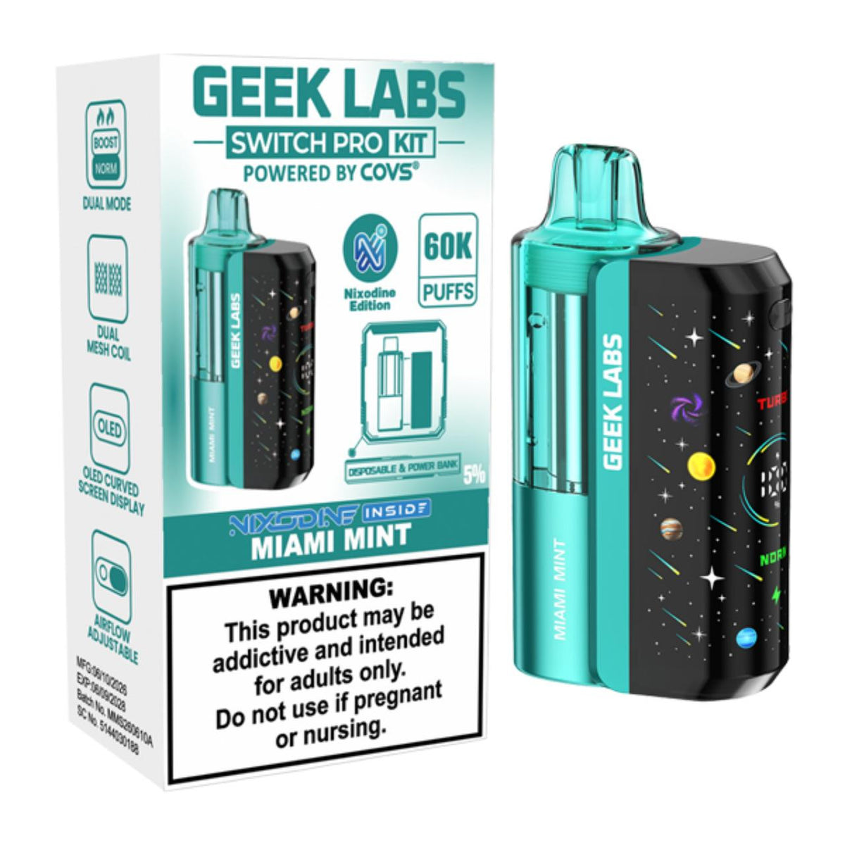 Geek Labs Switch Pro Kit Disposable (60000 Puffs)