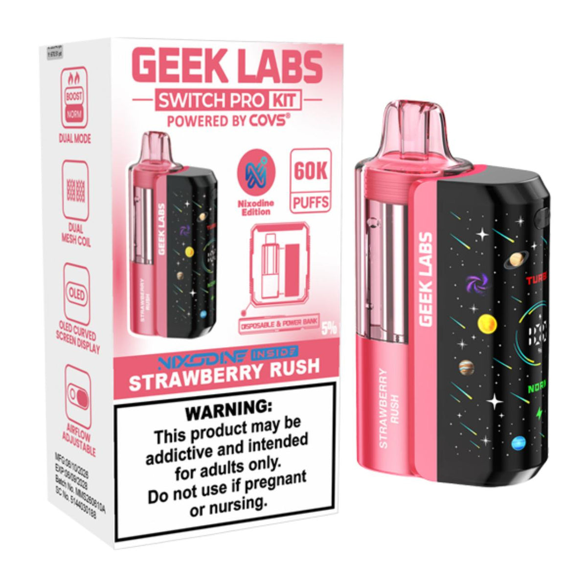 Geek Labs Switch Pro Kit Disposable (60000 Puffs)
