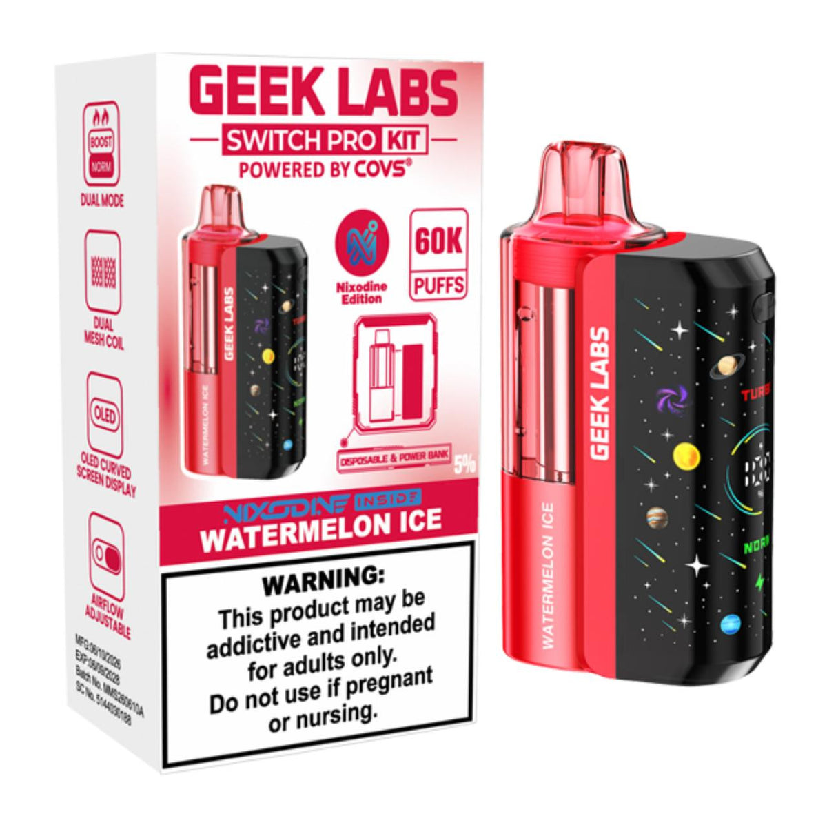Geek Labs Switch Pro Kit Disposable (60000 Puffs)