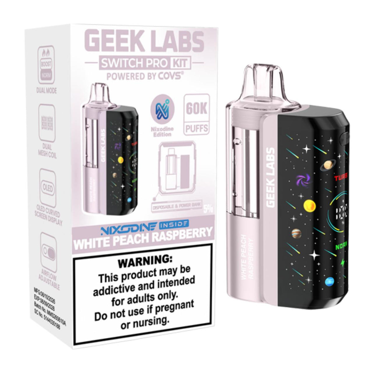 Geek Labs Switch Pro Kit Disposable (60000 Puffs)