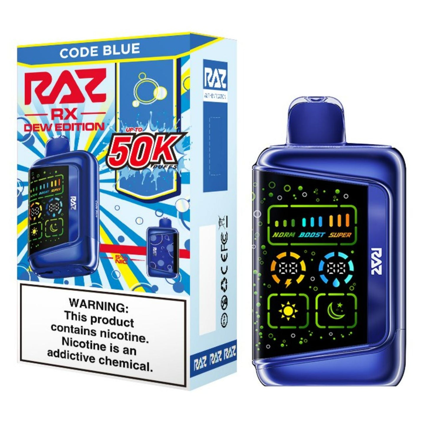 Geek Vape Raz RX Disposable (50000 Puffs)