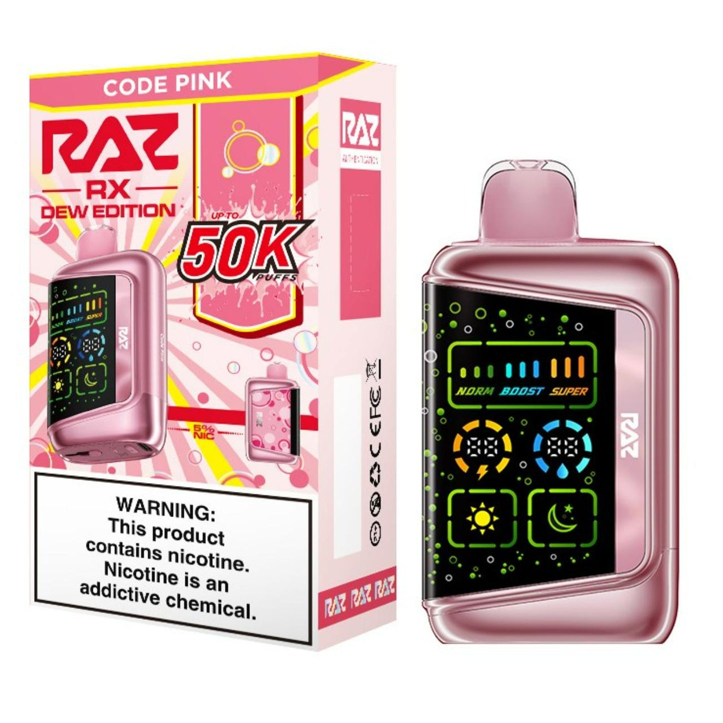 Geek Vape Raz RX Disposable (50000 Puffs)