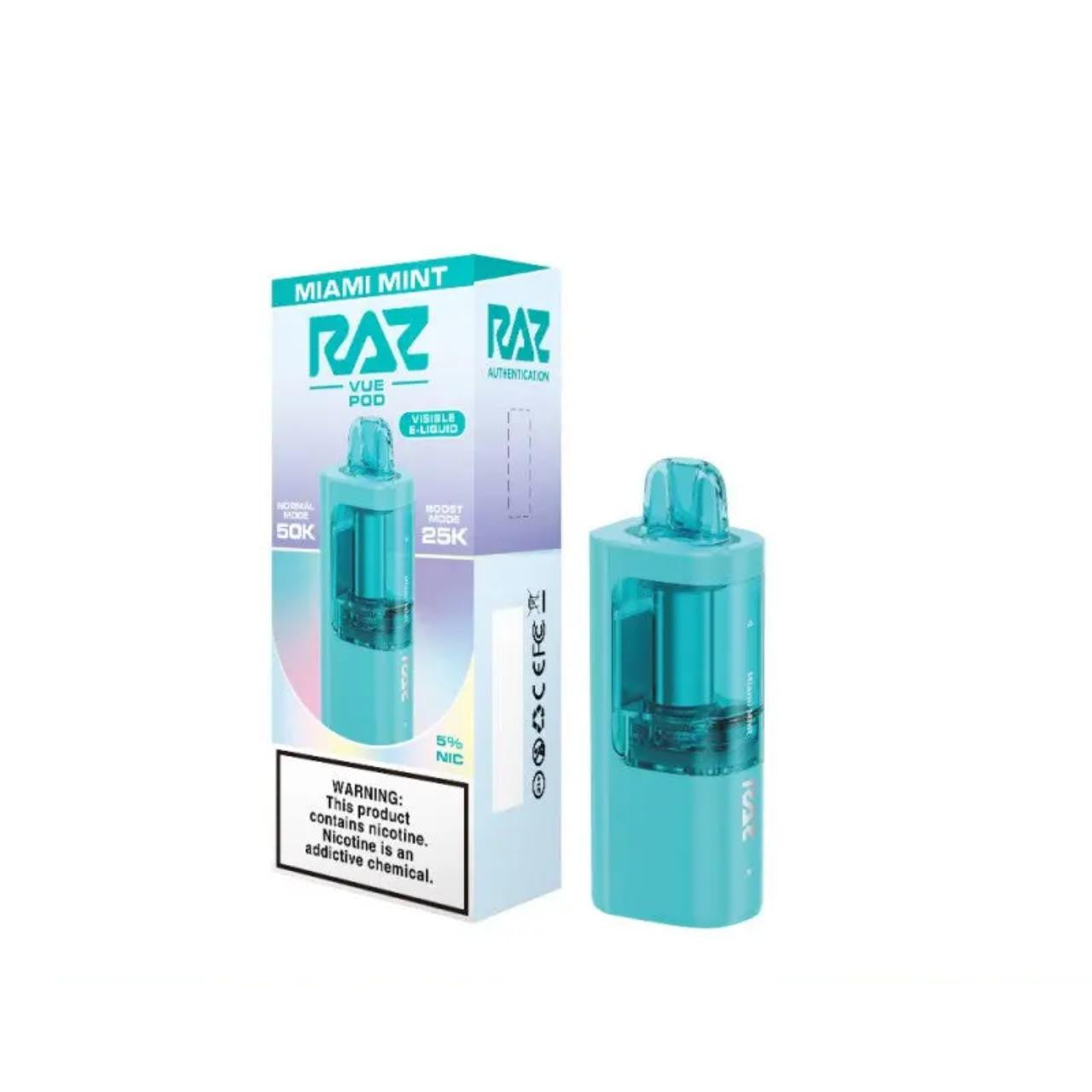 Raz VUE Pre-filled Replacement Pod (50000 Puffs)
