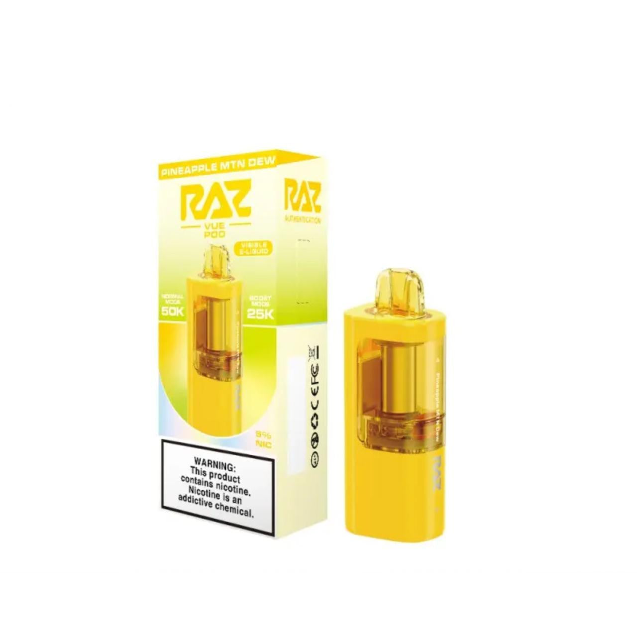 Raz VUE Pre-filled Replacement Pod (50000 Puffs)
