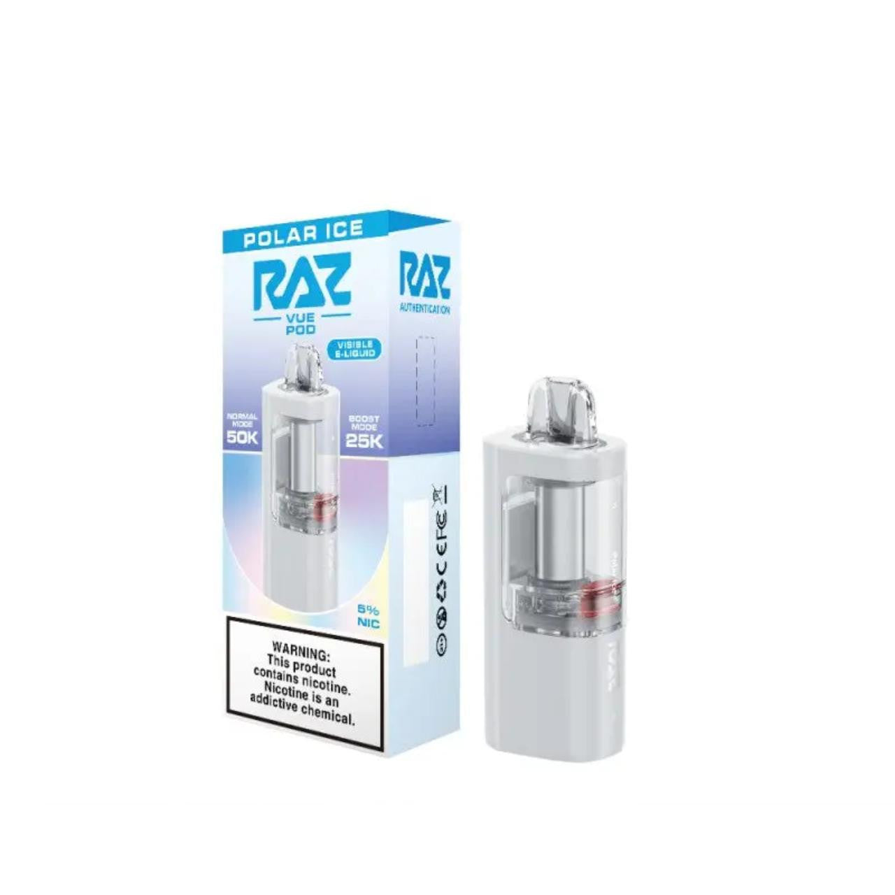 Raz VUE Pre-filled Replacement Pod (50000 Puffs)