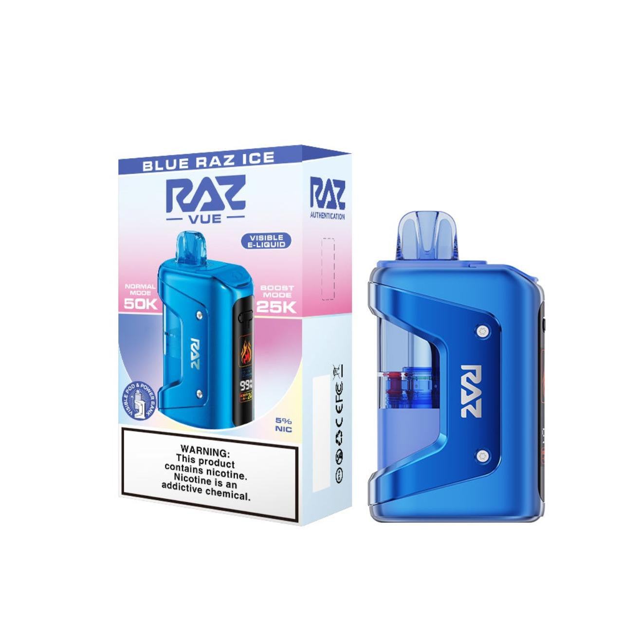 Raz VUE Kit Disposable (50000 Puffs)
