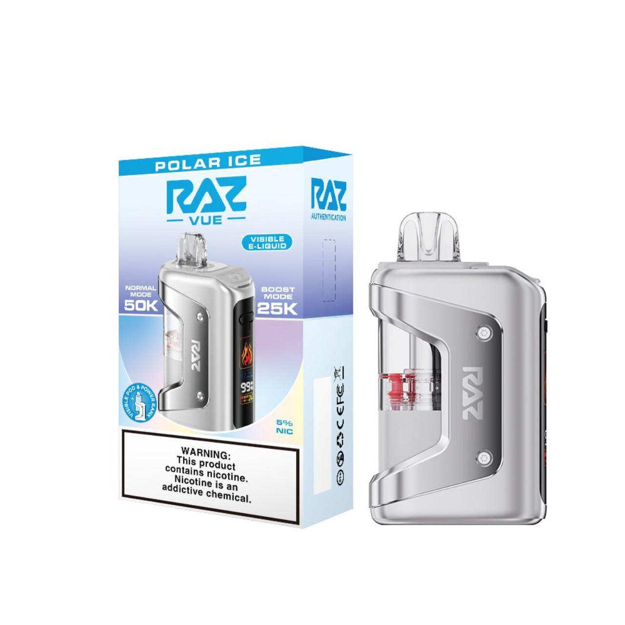 Raz VUE Kit Disposable (50000 Puffs)