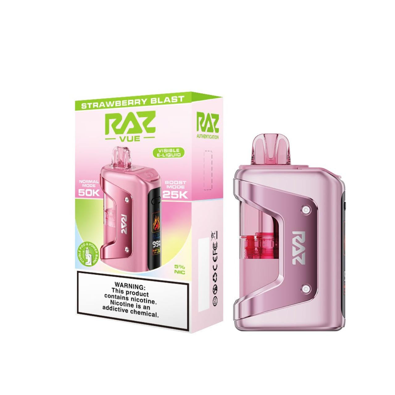 Raz VUE Kit Disposable (50000 Puffs)