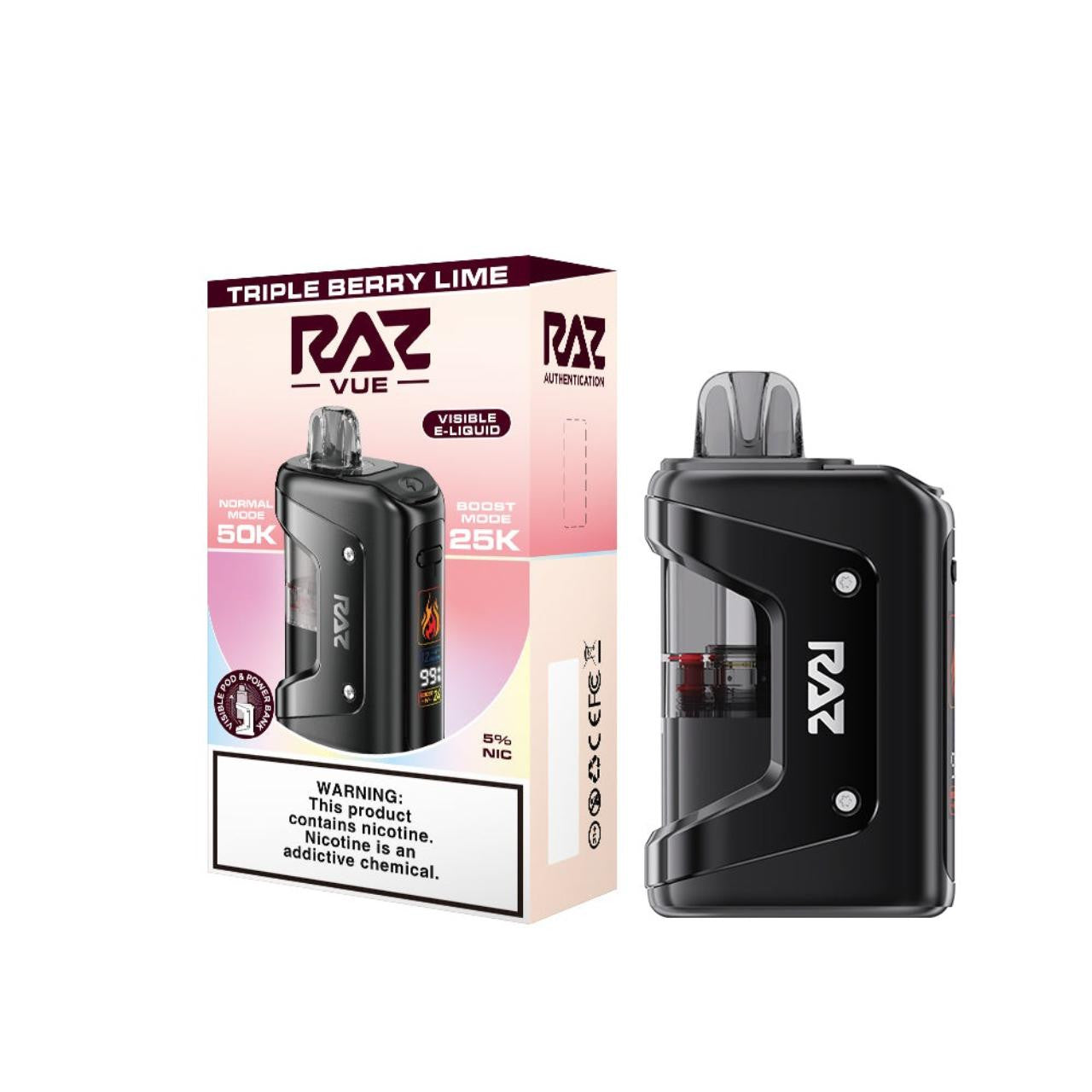 Raz VUE Kit Disposable (50000 Puffs)