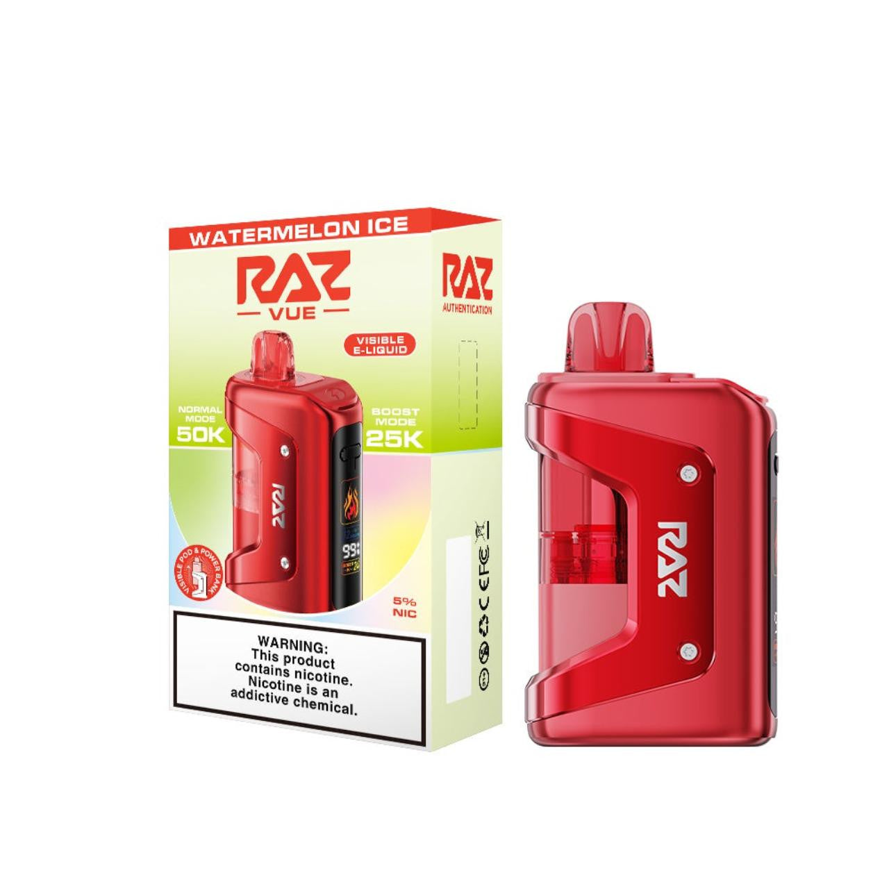 Raz VUE Kit Disposable (50000 Puffs)