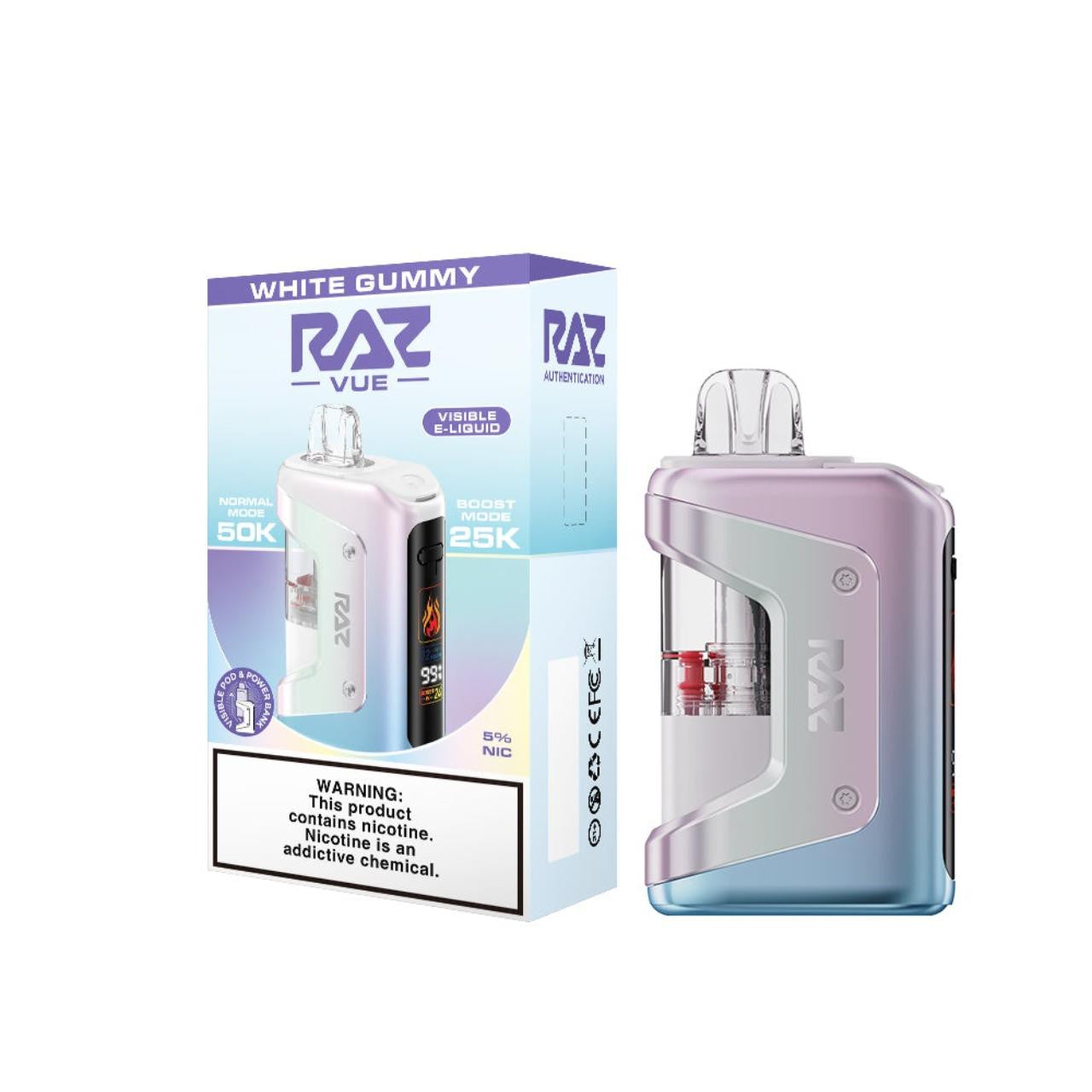 Raz VUE Kit Disposable (50000 Puffs)