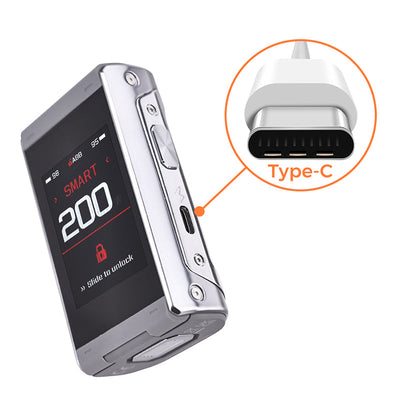 Geekvape T200 (Aegis Touch) Box Mod 200W Best Sales Price - Vape Battery