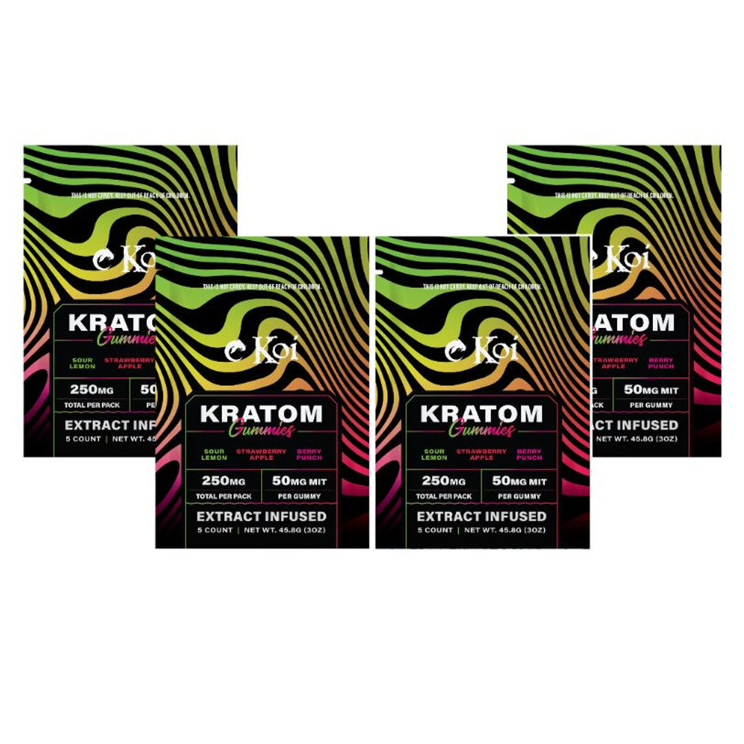 Koi CBD Kratom Gummies - 20 count variety