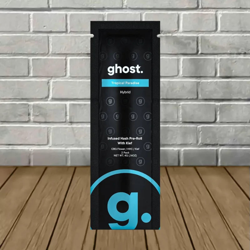 Ghost Infused Hash CBG HHC Kief Pre Roll 2ct