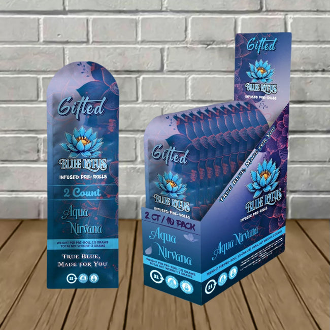 Gifted Blue Lotus Infused Prerolls 2ct