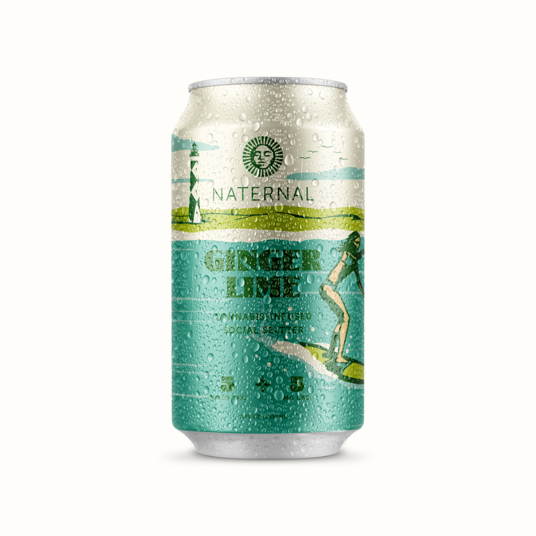 Naternal Ginger Lime  Seltzer